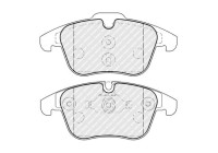 Brake pad set, disc brake FDB5271 Ferodo