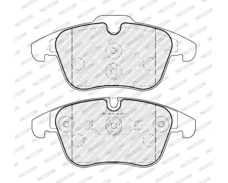 Brake pad set, disc brake FDB5271 Ferodo, Image 2
