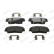 Brake pad set, disc brake FDB5274 Ferodo, Thumbnail 3