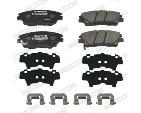 Brake pad set, disc brake FDB5274 Ferodo, Image 2