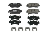 Brake pad set, disc brake FDB5274 Ferodo