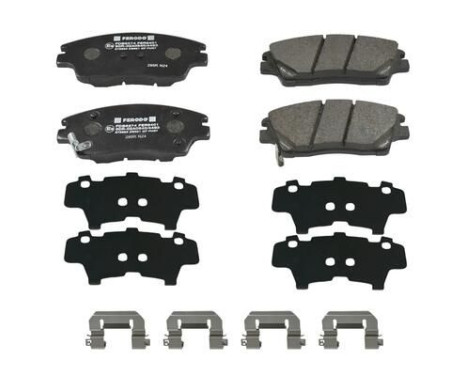 Brake pad set, disc brake FDB5274 Ferodo