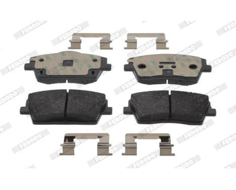 Brake pad set, disc brake FDB5277 Ferodo, Image 2