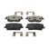 Brake pad set, disc brake FDB5277 Ferodo