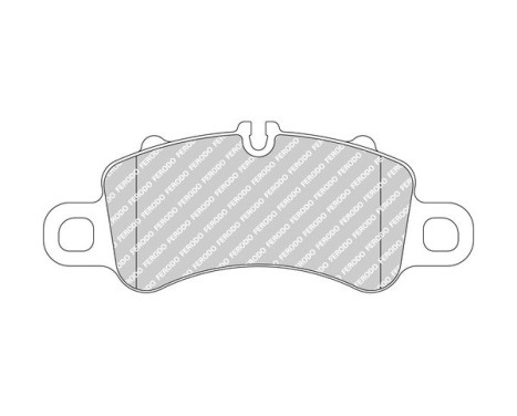 Brake pad set, disc brake FDB5280 Ferodo