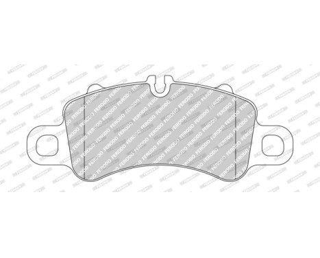 Brake pad set, disc brake FDB5280 Ferodo, Image 2