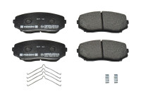 Brake pad set, disc brake FDB5285 Ferodo