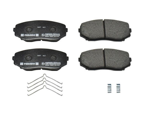 Brake pad set, disc brake FDB5285 Ferodo