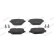 Brake pad set, disc brake FDB5287 Ferodo, Thumbnail 2