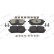 Brake pad set, disc brake FDB5288 Ferodo, Thumbnail 2