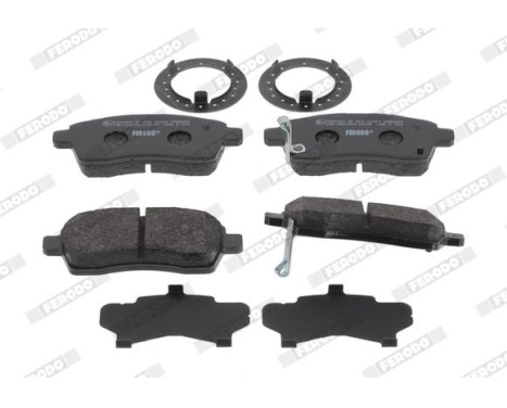 Brake pad set, disc brake FDB5289 Ferodo