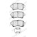 Brake pad set, disc brake FDB5289 Ferodo, Thumbnail 2