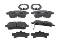 Brake pad set, disc brake FDB5289 Ferodo
