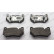 Brake pad set, disc brake FDB5291 Ferodo, Thumbnail 2