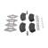 Brake pad set, disc brake FDB5292 Ferodo, Thumbnail 3