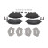 Brake pad set, disc brake FDB5292 Ferodo, Thumbnail 4