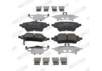 Brake pad set, disc brake FDB5293 Ferodo