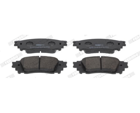 Brake pad set, disc brake FDB5297 Ferodo