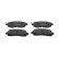 Brake pad set, disc brake FDB5299 Ferodo, Thumbnail 2