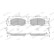 Brake pad set, disc brake FDB5299 Ferodo, Thumbnail 3