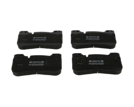 Brake pad set, disc brake FDB5301 Ferodo