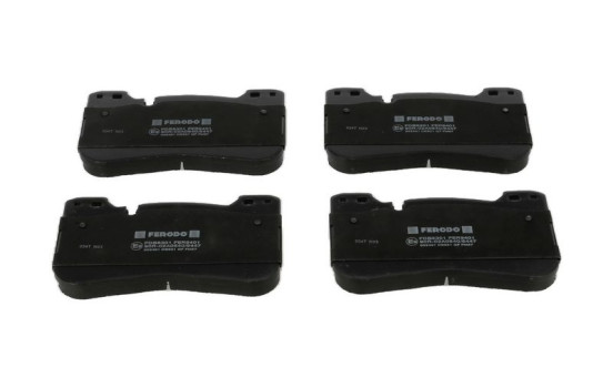 Brake pad set, disc brake FDB5301 Ferodo