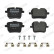 Brake pad set, disc brake FDB5302 Ferodo, Thumbnail 3