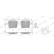 Brake pad set, disc brake FDB5302 Ferodo, Thumbnail 2