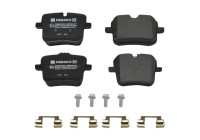 Brake pad set, disc brake FDB5302 Ferodo