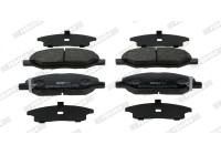 Brake pad set, disc brake FDB5303 Ferodo