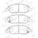 Brake pad set, disc brake FDB5303 Ferodo, Thumbnail 2