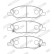 Brake pad set, disc brake FDB5303 Ferodo, Thumbnail 2