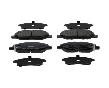 Brake pad set, disc brake FDB5303 Ferodo