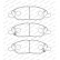 Brake pad set, disc brake FDB5303 Ferodo, Thumbnail 2