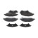 Brake pad set, disc brake FDB5303 Ferodo, Thumbnail 4
