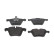 Brake pad set, disc brake FDB5307 Ferodo