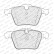 Brake pad set, disc brake FDB5307 Ferodo, Thumbnail 2