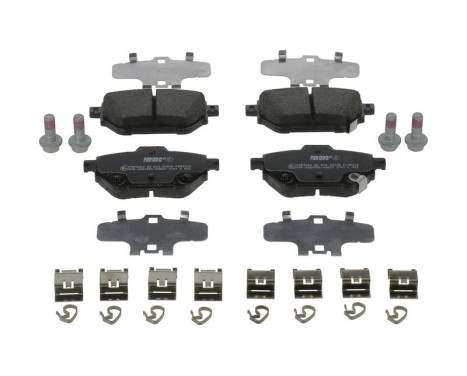 Brake pad set, disc brake FDB5316 Ferodo
