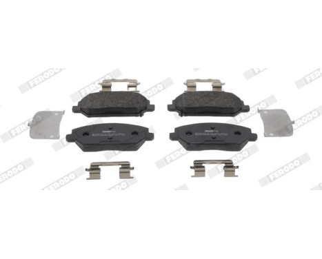 Brake pad set, disc brake FDB5317 Ferodo