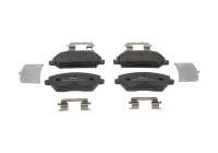 Brake pad set, disc brake FDB5317 Ferodo