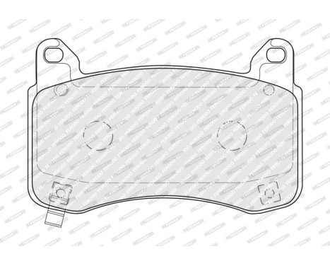 Brake pad set, disc brake FDB5327 Ferodo, Image 2