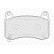 Brake pad set, disc brake FDB5327 Ferodo, Thumbnail 2