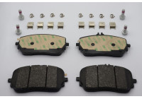 Brake pad set, disc brake FDB5329 Ferodo