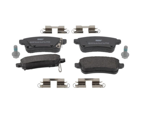 Brake pad set, disc brake FDB5333 Ferodo