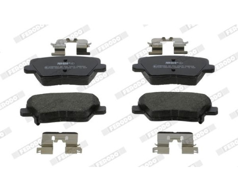 Brake pad set, disc brake FDB5334 Ferodo