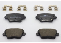 Brake pad set, disc brake FDB5334 Ferodo