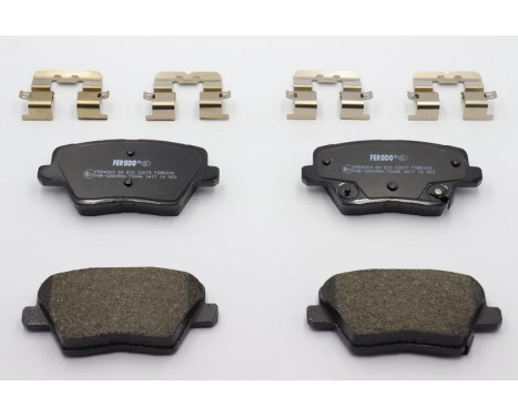 Brake pad set, disc brake FDB5334 Ferodo, Image 2