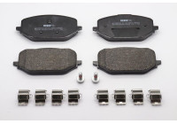 Brake pad set, disc brake FDB5337 Ferodo
