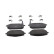 Brake pad set, disc brake FDB5337 Ferodo, Thumbnail 6