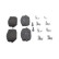 Brake pad set, disc brake FDB5337 Ferodo, Thumbnail 7